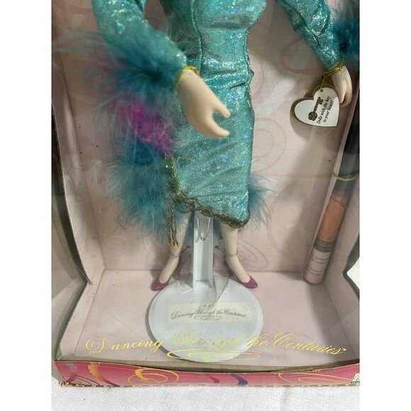 DOLL 1999 Collectible Porcelain Doll 16" Limited Edition Brass Key Cha Cha Girl - Picture 3 of 11